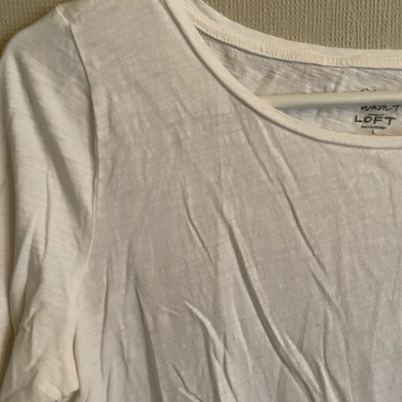 Loft - White Tee - Picture 2 of 2